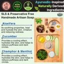 Aloe Cucumber Breeze Soap_VK Varieties_Eco-Friendly Skincare Products