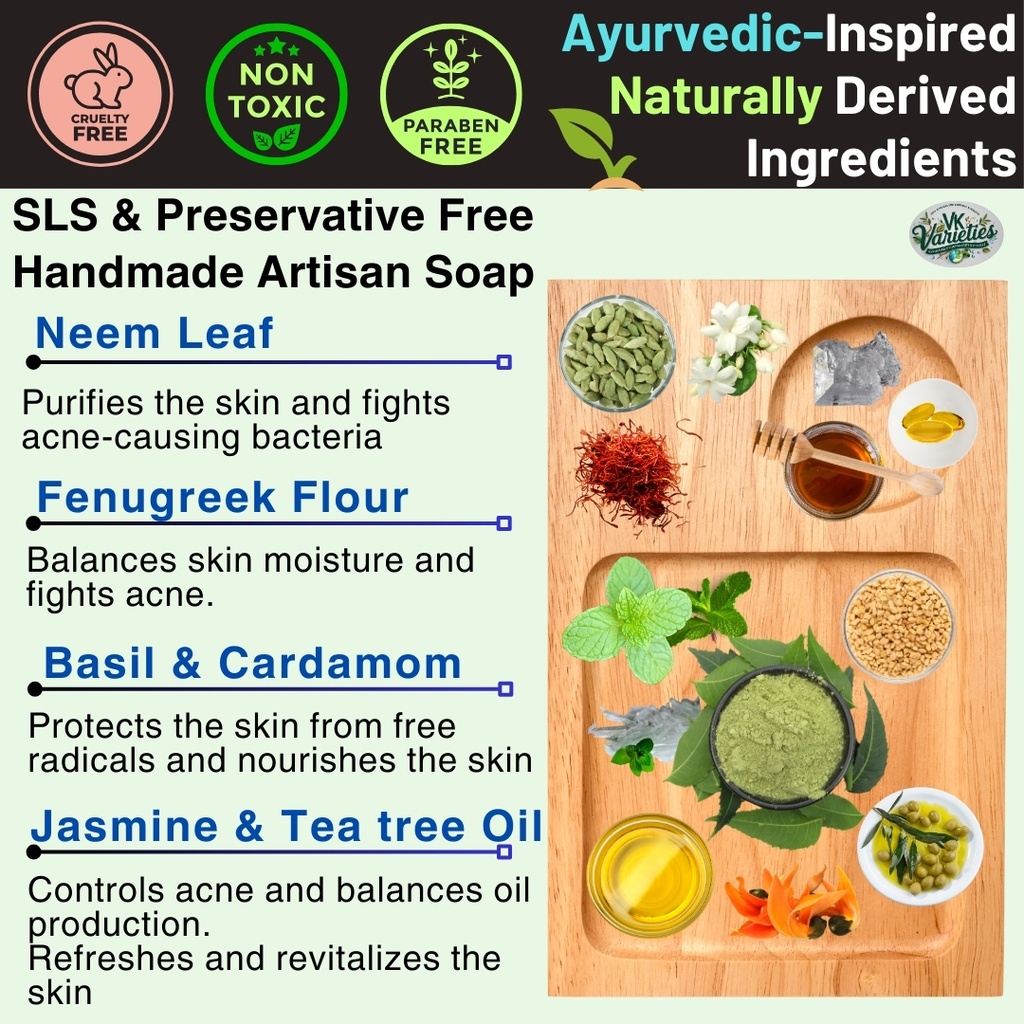 Panchkarma Ubtan Soap_VK Varieties_Natural Exfoliating Soap