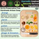 Orange Carrot Bright Burst Soap for skin