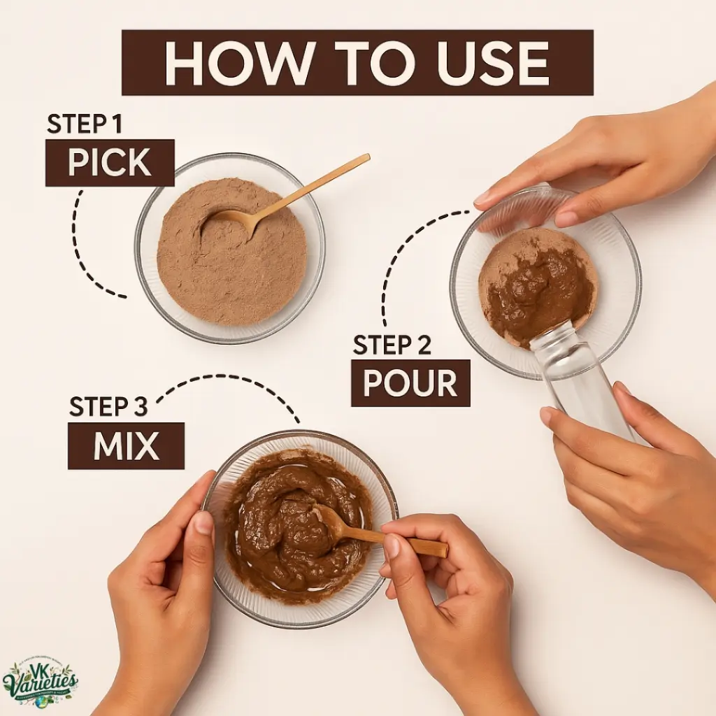 How to make shikakai powder.webp