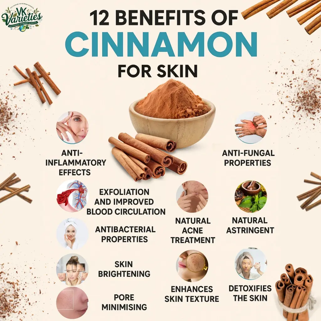 is cinnamon powder good for skin.webp
