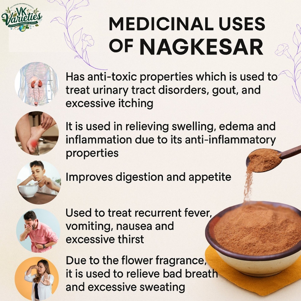 What is the use of Nagkesar.jpg