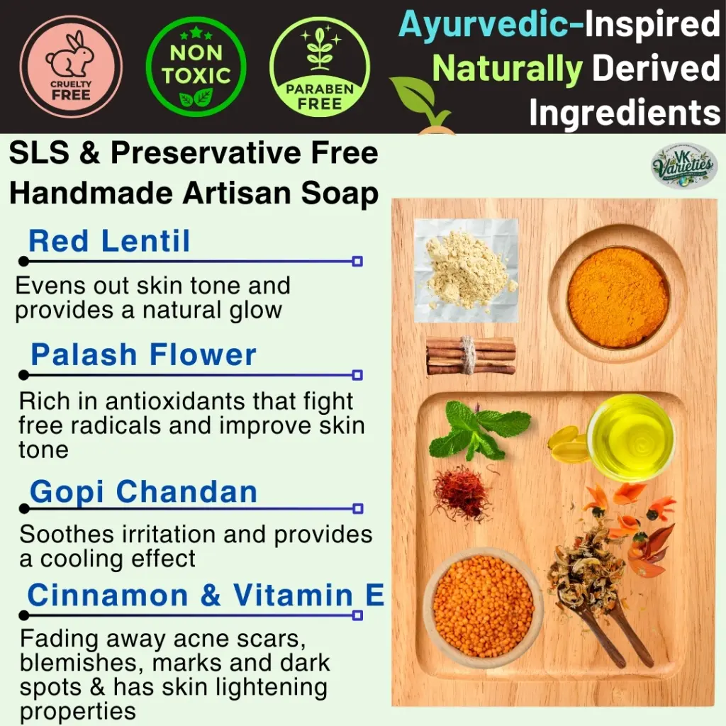 Radiant Palash Soap_VK Varieties_Palash Exfoliating Soap.webp