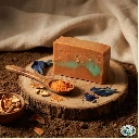 Orange Carrot Bright Burst soap_Vk varieties_ Anti-Aging Soap.webp