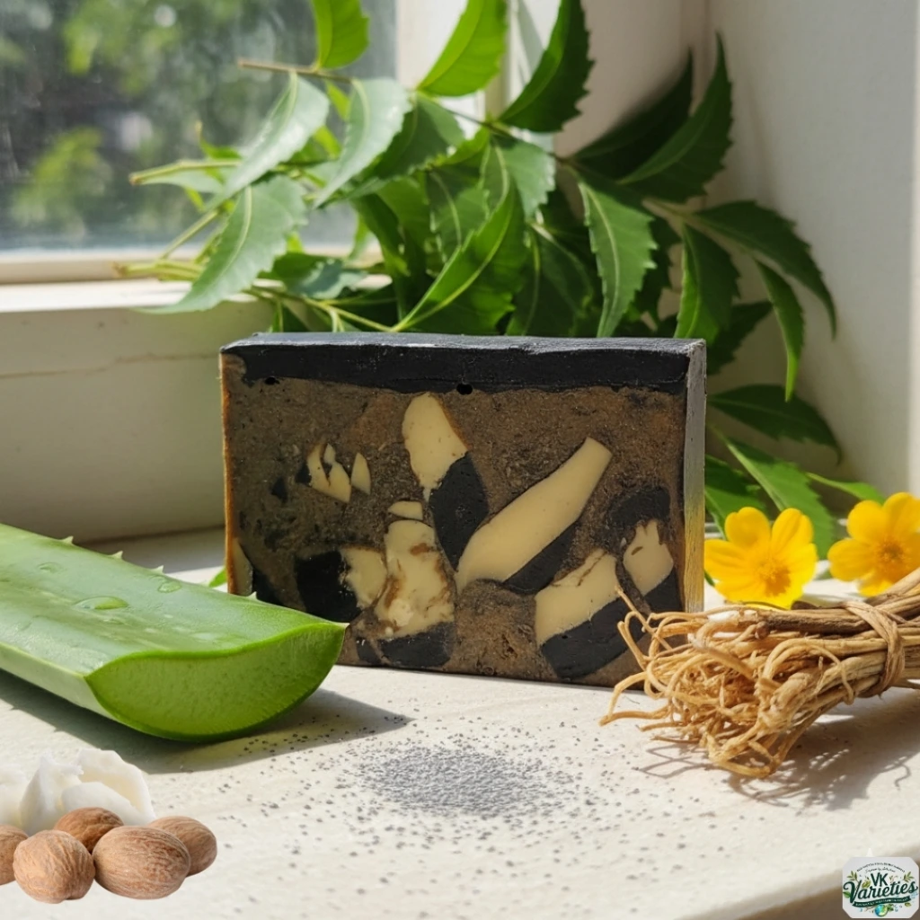Herbal Harmony soap_Vk Varieties_ Neem Purifying Soap.webp