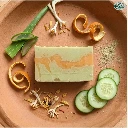 Aloe Cucumber Breeze Soap_VK Varieties_Handmade Herbal artisan Soap.webp