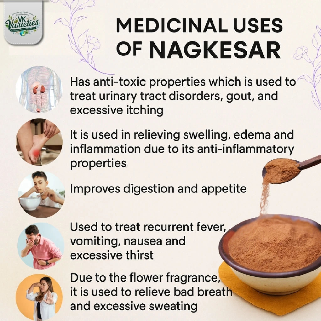 What is the use of Nagkesar.webp