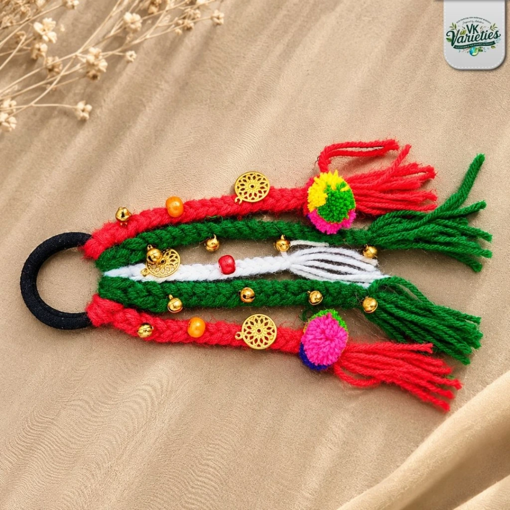 Multi color Boho hair strings .webp