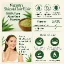 Pure Aloe Vera Powder | Organic Herbal Skin & Hair Care | For Face Pack, Hair Mask, Anti-Acne & Glowing Skin