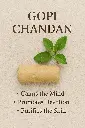 Natural Gopi Chandan | Pure Ayurvedic Sandalwood Paste for Tilak, Pooja, and Spiritual Use