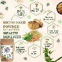 Organic Fenugreek (Methi) Powder – 100% Pure, Natural & Ayurvedic | Hair Growth, Skin Care & Digestion | Chemical-Free Herbal Supplement