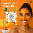 Orange Peel Powder for Glowing Skin – Natural Exfoliator, Tan Removal & Acne Control – Rich in Vitamin C