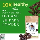  Pure Shikakai Powder – Natural Ayurvedic Hair Cleanser for Growth, Shine & Scalp Health | Chemical-Free Herbal Hair Wash Powder