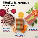 Radiant Glow Ritual – Natural Brightening Soap Trio