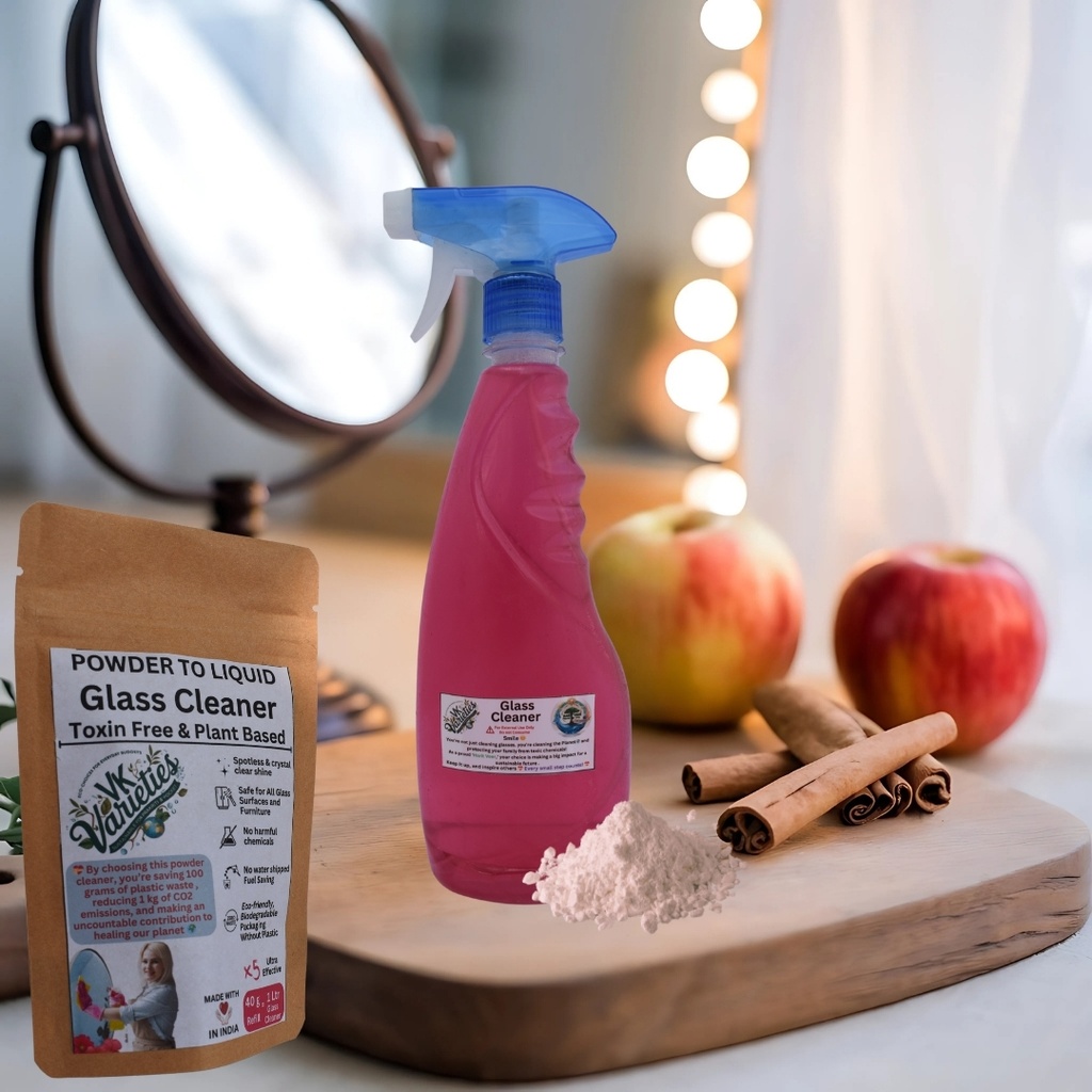 Natural Multi Purpose Cleaner - Powder to Liquid Eco Friendly Multi Surface Cleaner (500 Ml)
